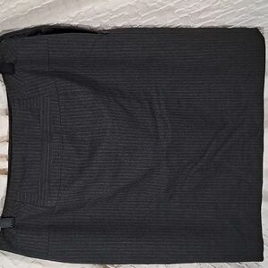 Antonio Melani size 6 Grey striped pencil skirt